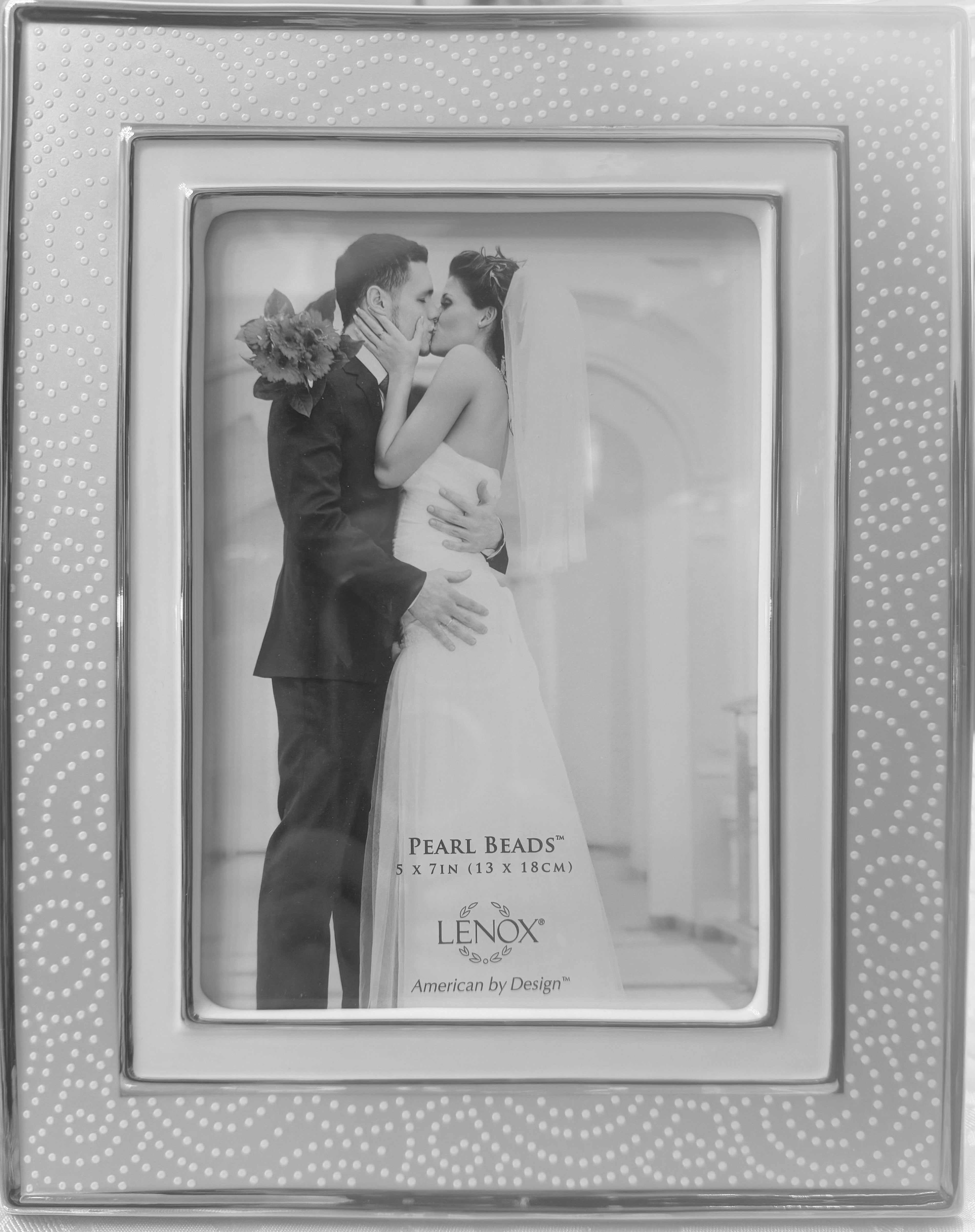 Lenox American by Design Pearl Beads Frame  5x7