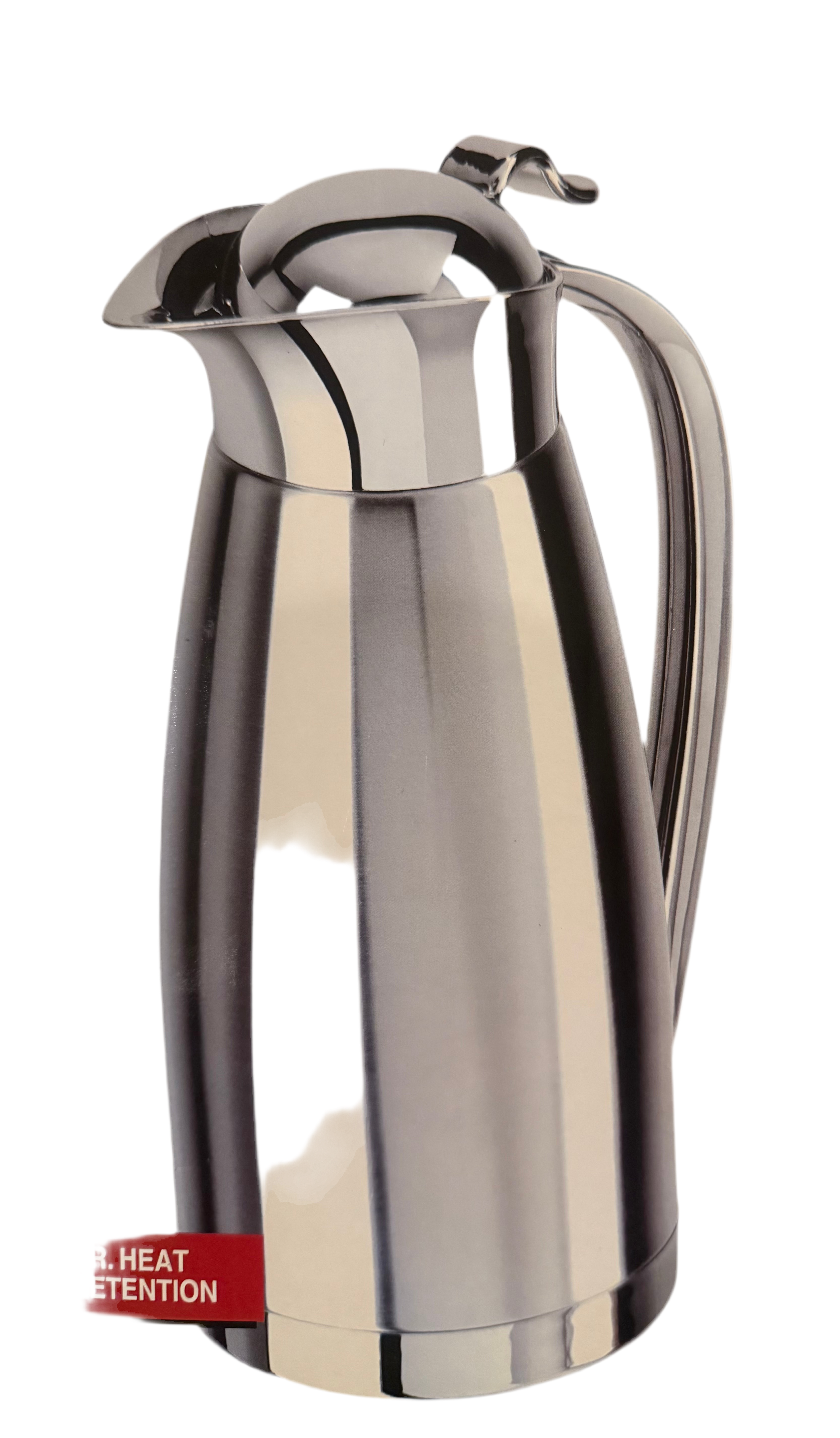 Oggi Clarisa Satin Finish Stainless Steel 54 Ounce Thermal Vacuum Carafe