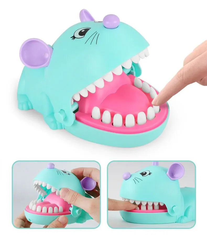 Crocodile Teeth Toys Alligator Biting Finger Dentist Games Jokes Game of Luck Pranks Kids Toys Funny Holiday Party Family Games