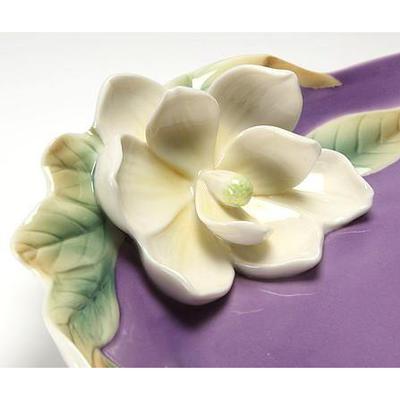 Franz Collection Southern Charm Magnolia Ornamental Platter FZ01536 - BBL & Co.