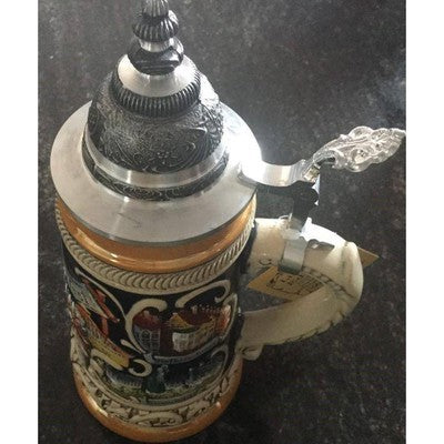 Zoller & Born Limited Edition 1352 of 5000 Deutschland Beer Stein W/ Pewter - BBL & Co.