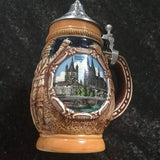 Vintage Beer Stein with Pewter Lid has Koln. Kleiber Rhein Germany Bavaria Cologne - BBL & Co.