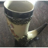 German Beer Stein Horn with Kobenhavn Crest - BBL & Co.