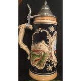 Rustic Prazsky Hrad Praha Czech Republic Panorama Beer Stein - BBL & Co.