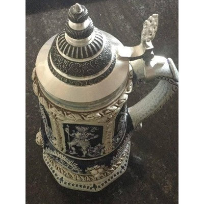 Beer Steins By King - Thewalt 1893 Stein Of Kings Relief German Stein (Be&er Mug) - BBL & Co.