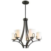 Golden 9363-9GMT Presilla 2 Tier - 9 Light Chandelier in Gunmetal Bronze with Opal Glass - BBL & Co.