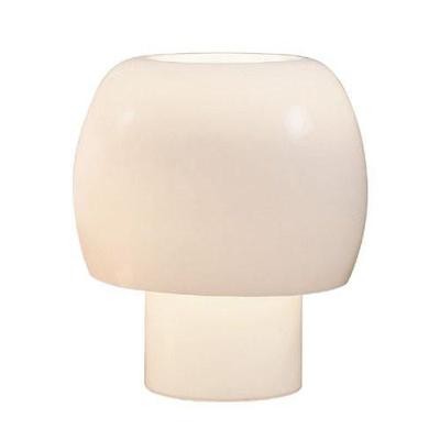 ET2 E20055 Contemporary / Modern Single Light Up Lighting Table Lamp from the Magik Collect, White - BBL & Co.