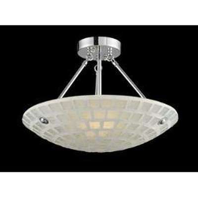 Elk 1322/3WHM 3-Light Semi-Flush In White - BBL & Co.