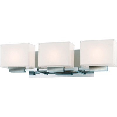 George Kovacs P5213-077 Cubism 3 Light Bath Bar Vanity Fixture - BBL & Co.