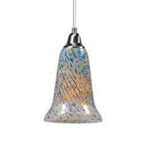 ET2 E20212-07Grey Pendant with Blue and Orange Specks - BBL & Co.