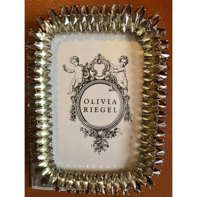 Olivia Riegel Topaz and Clear Swarowski 4x6 - BBL & Co.