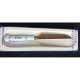 Copy of Weimer Porcelain White and Gold Knife - Wellner Auer Bestecke Made in Germany Serveware - BBL & Co.