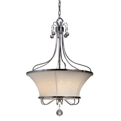 Artcraft Lighting AC3006 Saint Tropez 6 Light Pendant in Polished Chrome - BBL & Co.