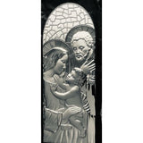 Wall Decor Argenti Preziosi Holy Family Silver 20" x 8"  Made in Italy - BBL & Co.