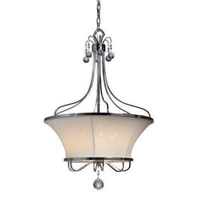 Artcraft Lighting AC3006 Saint Tropez 6 Light Pendant in Polished Chrome - BBL & Co.