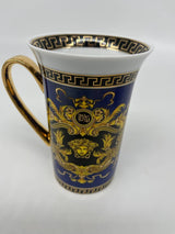 Teacup Set of 2 Blue Versace Style 8 oz