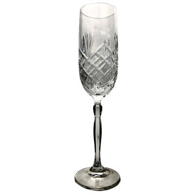 Oxford Crystal Flute Glasses Set of 6 - BBL & Co.