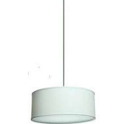 Artcraft Lighting SC521WH White Mercer Street 3 Light Single Tier Drum Chandelier - BBL & Co.