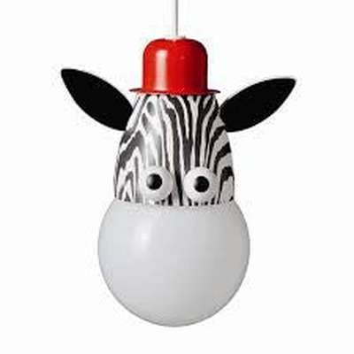 Philips KidsPlace 40592-55-48 Zebra Pendant - BBL & Co.