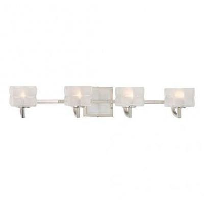 George Kovacs P5454-613 Squared 4 Light Bath Vanity Fixture - BBL & Co.