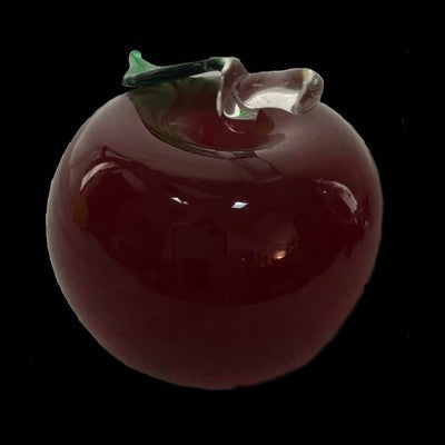 Decorative Glass Wine Apple Single - BBL & Co.