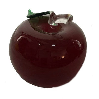 Decorative Glass Wine Apple Single - BBL & Co.