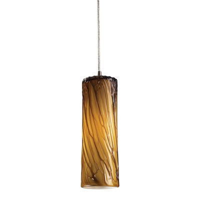 ELK Lighting Maple 1 Light Pendant in Satin Nickel 551-1MA - BBL & Co.