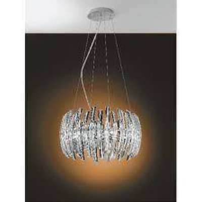 Eglo 89205A Drifter Chandelier Hanging Light, Chrome - BBL & Co.