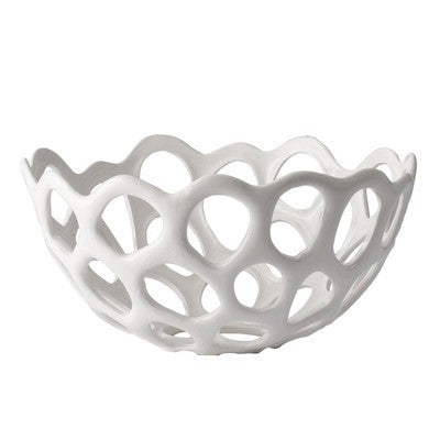 Lazy Susan Perforated Porcelain Bowl - OUT OF STOCK - BBL & Co.