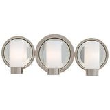 George Kovacs P5863-613 Next Port 3 Light Bathroom in Polished Nickel - BBL & Co.