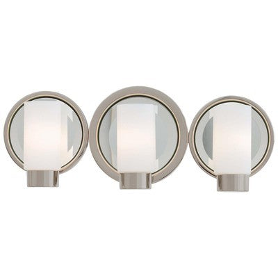 George Kovacs P5863-613 Next Port 3 Light Bathroom in Polished Nickel - BBL & Co.