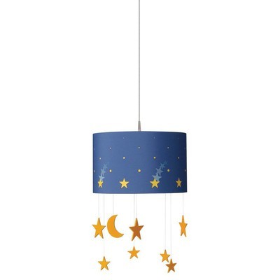 Philips KidsPlace 404263548 Blue 1 Light Fluorescent Mini Pendant from the Kidsplace Collection - BBL & Co.