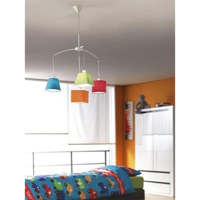 Philips 40509/55/48 KidsPlace Pendant Light, Multi-colored - BBL & Co.