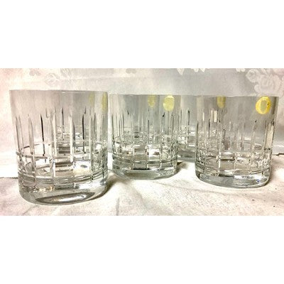 Rocks Alice Crystal Whyskey Glasses Set of 6 - BBL & Co.