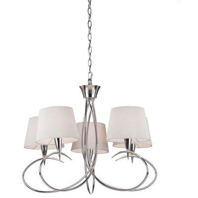 Artcraft Lighting SC165 Oslo Five-Light Chandelier, Chrome - BBL & Co.